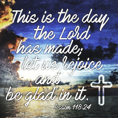 Rejoice Black Modern Wood Framed Art Print by Villa, Mlli