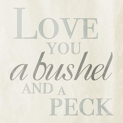 Bushel White Modern Wood Framed Art Print with Double Matting by Villa, Mlli