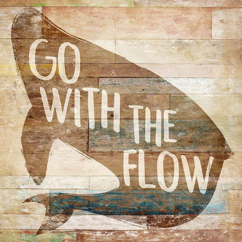 Flow Burned White Modern Wood Framed Art Print by Villa, Mlli