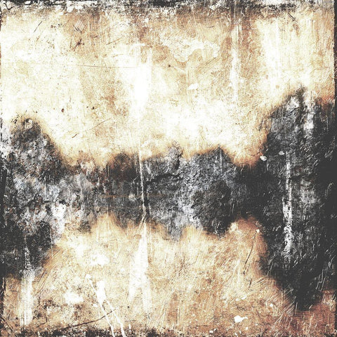 On The Rocky Lake Black Modern Wood Framed Art Print with Double Matting by Villa, Milli