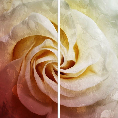 Close To The Flower Black Modern Wood Framed Art Print by Villa, Mlli