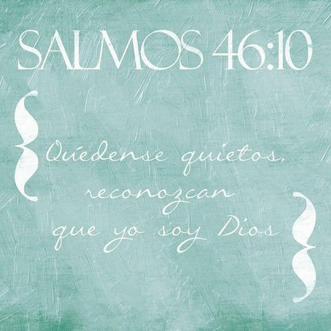 Salmos Quedense Mint White Modern Wood Framed Art Print by Villa, Mlli