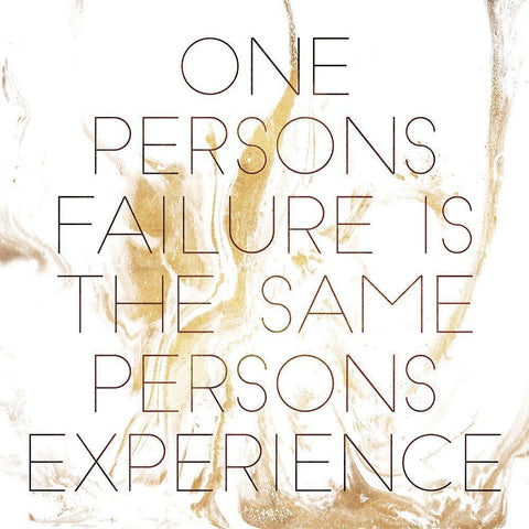 One Persons White Modern Wood Framed Art Print by Villa, Mlli