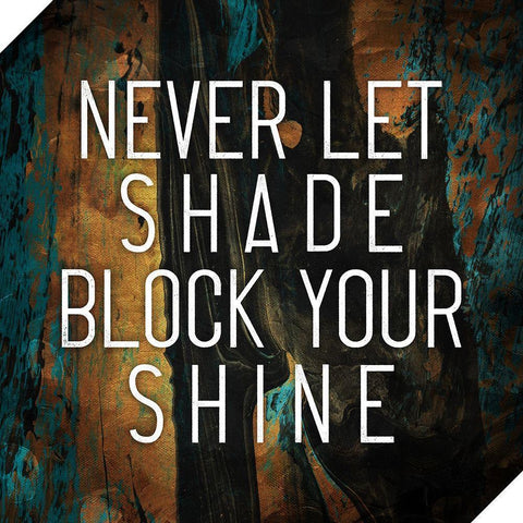 Shine White Modern Wood Framed Art Print by Villa, Mlli