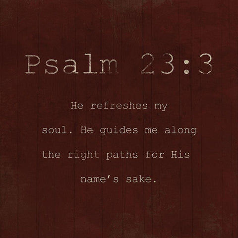 Psalm 233 Fall Farm Black Modern Wood Framed Art Print by Villa, Milli