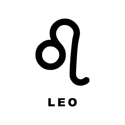 Leo Black Modern Wood Framed Art Print by Villa, Milli