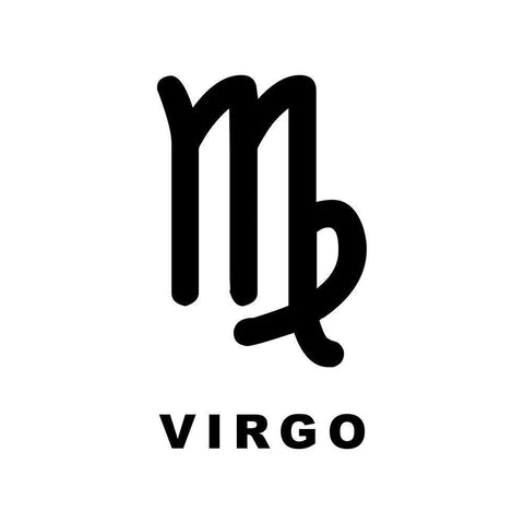 Virgo Black Modern Wood Framed Art Print by Villa, Milli