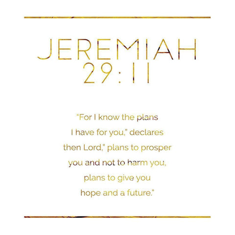 New Jeremiah Gold White Modern Wood Framed Art Print with Double Matting by Villa, Milli