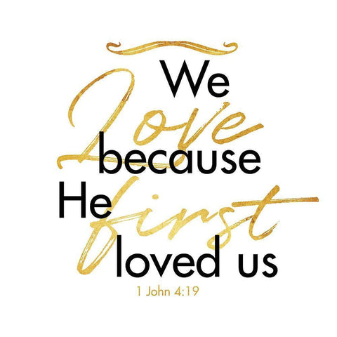 John Loved Black Ornate Wood Framed Art Print with Double Matting by Villa, Milli