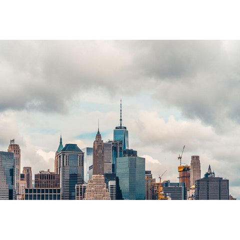 Mecca 1 Black Modern Wood Framed Art Print by Orlando
