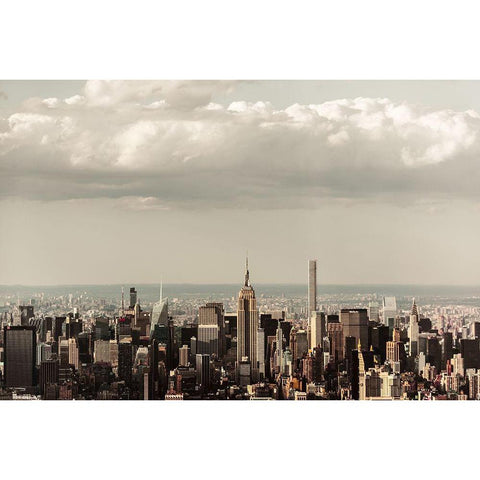 Mecca 2 Black Modern Wood Framed Art Print by Orlando