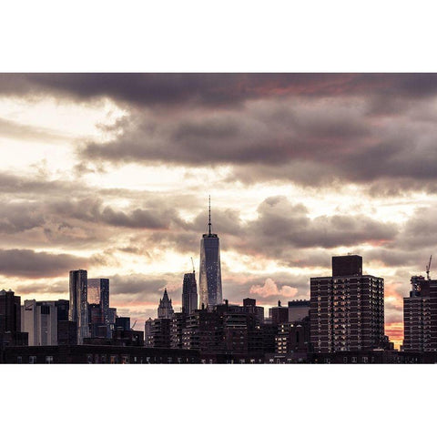 Mecca 3 Black Modern Wood Framed Art Print by Orlando