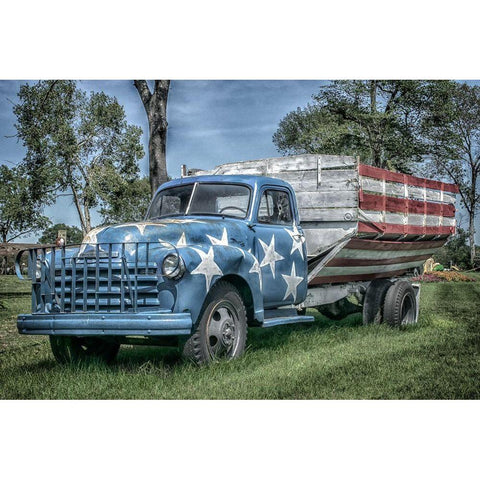 Union Of Forever Black Modern Wood Framed Art Print by DeLuca, Pat