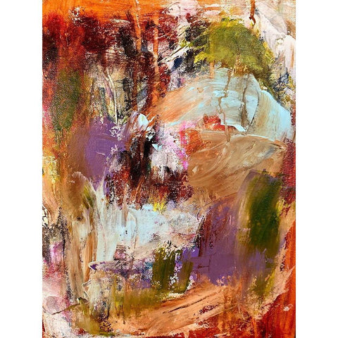 Mystery Box White Modern Wood Framed Art Print by Spina, Phyllis