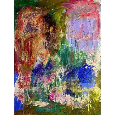 Superior Space Black Modern Wood Framed Art Print by Spina, Phyllis