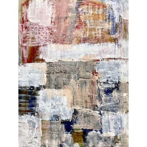 Evolving Colors Black Modern Wood Framed Art Print by Spina, Phyllis