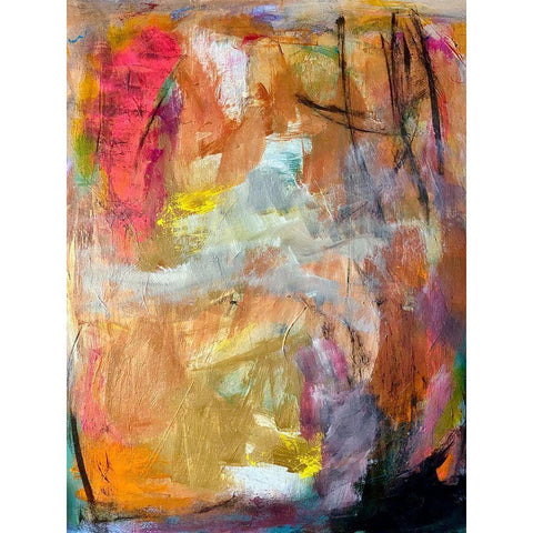 Everlasting Fun White Modern Wood Framed Art Print by Spina, Phyllis