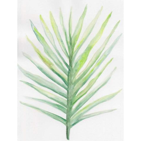 Thru The Foliage 3 Black Modern Wood Framed Art Print by Varacek, Pam