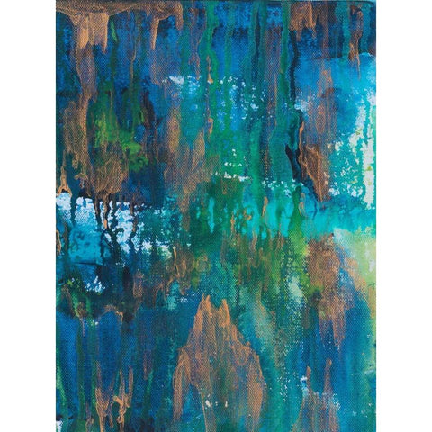 Contemporary Wash 2 Black Modern Wood Framed Art Print by Varacek, Pam