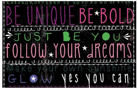 Bright Inspiration 2 Black Black Ornate Wood Framed Art Print with Double Matting by Allen, Candace