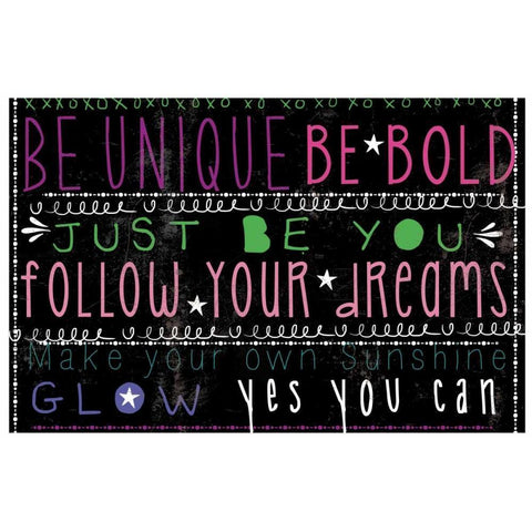 Bright Inspiration 2 Black Gold Ornate Wood Framed Art Print with Double Matting by Allen, Candace