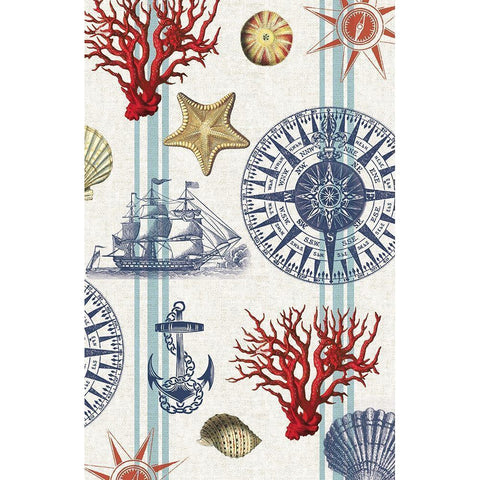 Nautical Main Black Modern Wood Framed Art Print by Allen, Candace