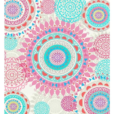 Boho Spheres 2 White Modern Wood Framed Art Print by Allen, Candace