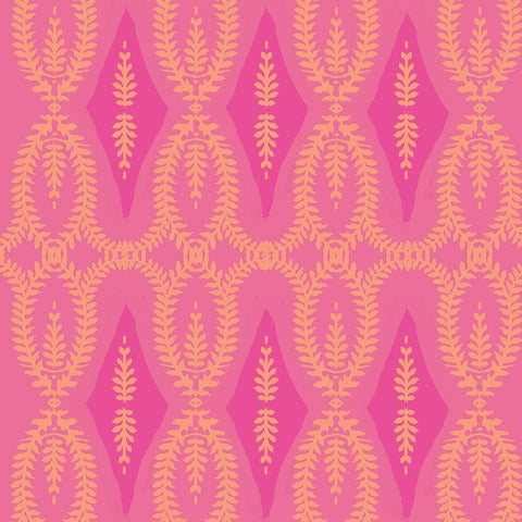 Bright Boho Fern 1 White Modern Wood Framed Art Print by Allen, Candace