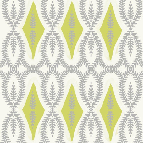 Bright Boho Fern 3 Black Modern Wood Framed Art Print by Allen, Candace