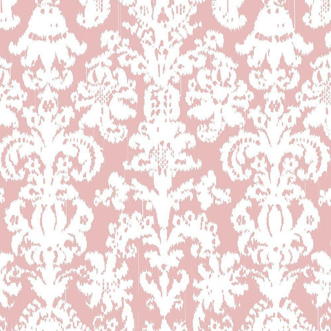 Gem Ikat 2 Black Modern Wood Framed Art Print with Double Matting by Allen, Candace