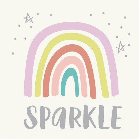Sparkle Black Modern Wood Framed Art Print by Lula Bijoux and Company