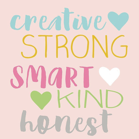 Creative Words Gold Ornate Wood Framed Art Print with Double Matting by Lula Bijoux and Company