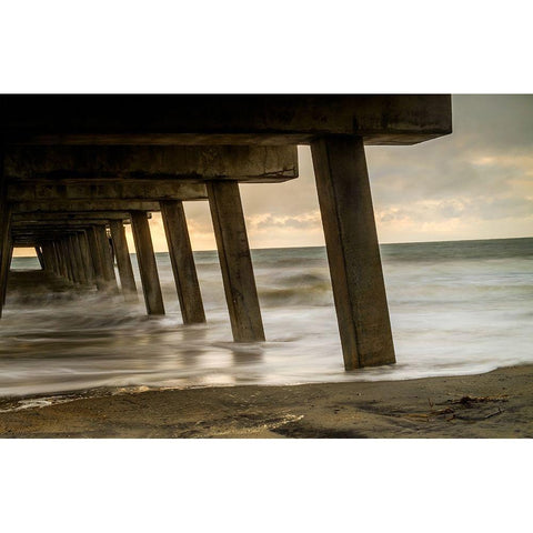 Nice View Black Modern Wood Framed Art Print by Taylor, Glenn