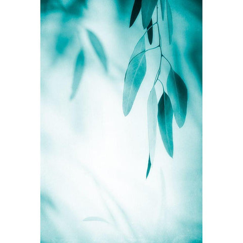 Emerald Variation 1 White Modern Wood Framed Art Print by Poinski, Dianne