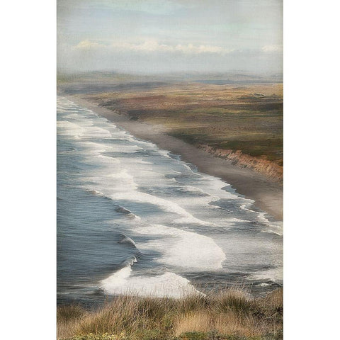 After the Storm Black Modern Wood Framed Art Print with Double Matting by Poinski, Dianne