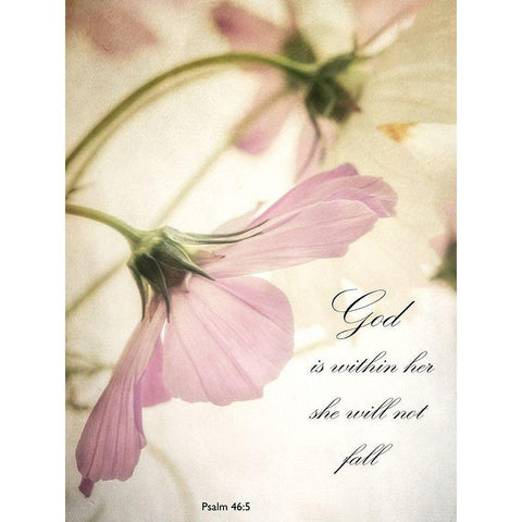 Petite God White Modern Wood Framed Art Print by Poinski, Dianne