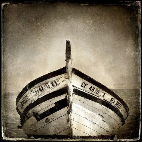 Rustic Seafarer 3 Black Modern Wood Framed Art Print by Poinski, Dianne