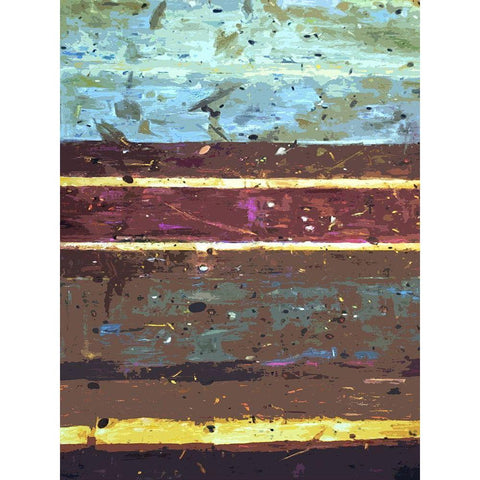 Urban Wall White Modern Wood Framed Art Print by Ghanooni, Sarah
