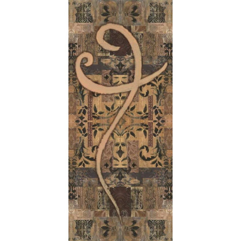 . Gold Ornate Wood Framed Art Print with Double Matting by Haynes, Smith