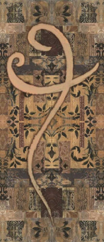 . Black Ornate Wood Framed Art Print with Double Matting by Haynes, Smith