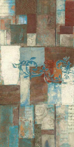 . White Modern Wood Framed Art Print with Double Matting by Haynes, Smith