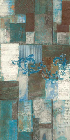 . Black Ornate Wood Framed Art Print with Double Matting by Haynes, Smith