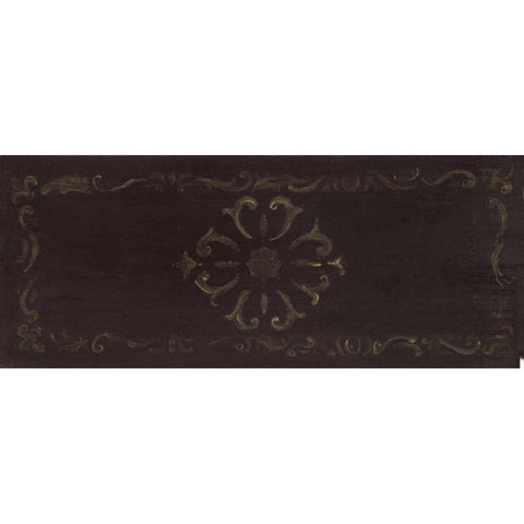 . Gold Ornate Wood Framed Art Print with Double Matting by Haynes, Smith