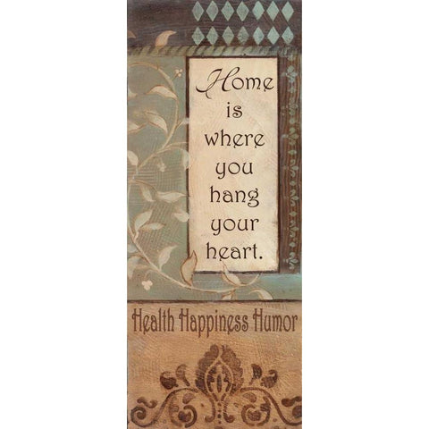 . Gold Ornate Wood Framed Art Print with Double Matting by Haynes, Smith