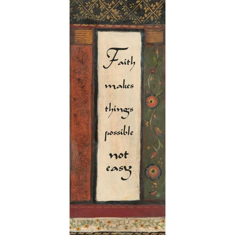 . Gold Ornate Wood Framed Art Print with Double Matting by Haynes, Smith