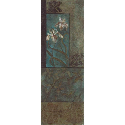 . Gold Ornate Wood Framed Art Print with Double Matting by Haynes, Smith