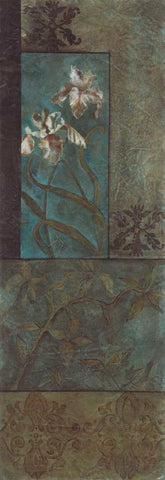 . White Modern Wood Framed Art Print with Double Matting by Haynes, Smith