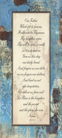 Winter Rain Inspirational White Modern Wood Framed Art Print with Double Matting by Haynes, Smith