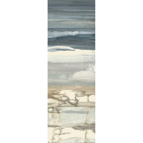 Misty Dreams 1 Black Modern Wood Framed Art Print with Double Matting by Haynes, Smith