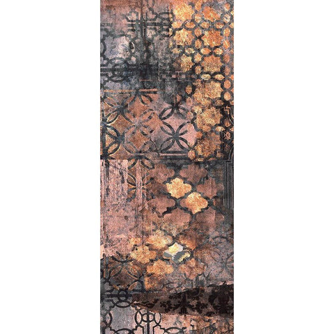Ornate Rust 1 Black Modern Wood Framed Art Print by Haynes, Smith
